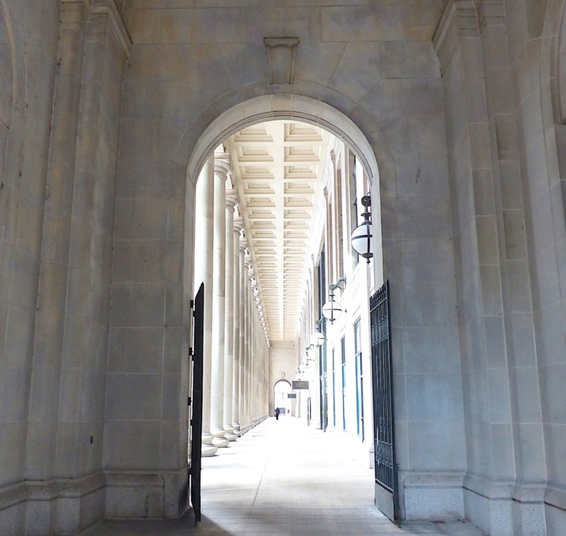 Chicago Union Station. East elevation.