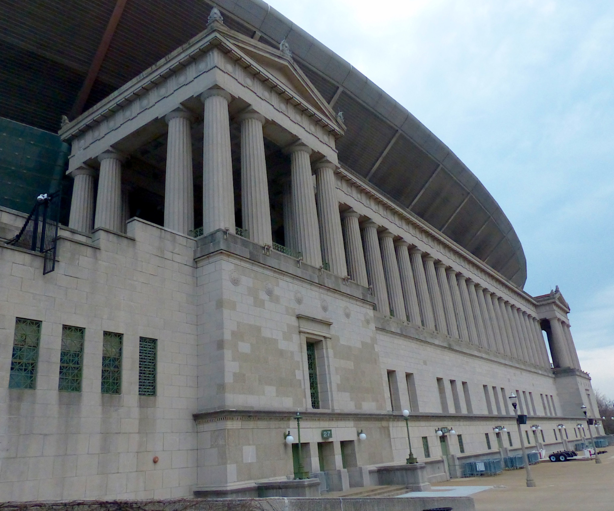 The War Memorial at Soldier Field. Chicago, Illinois
