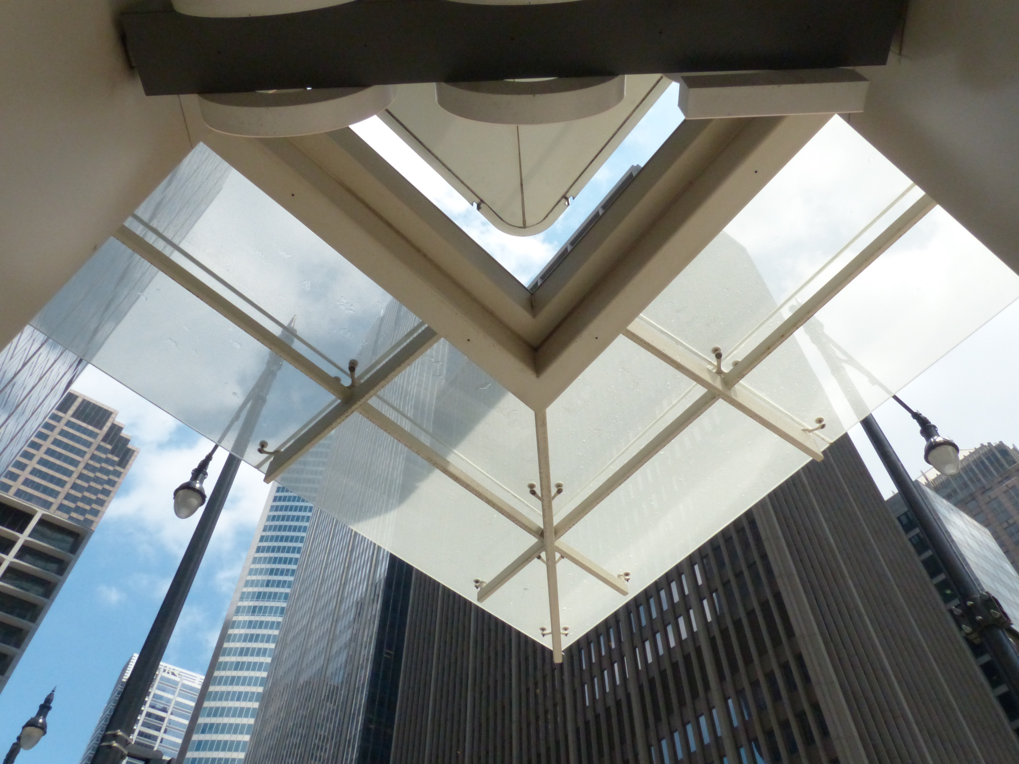 Modern Chicago skyscrapers after 1960