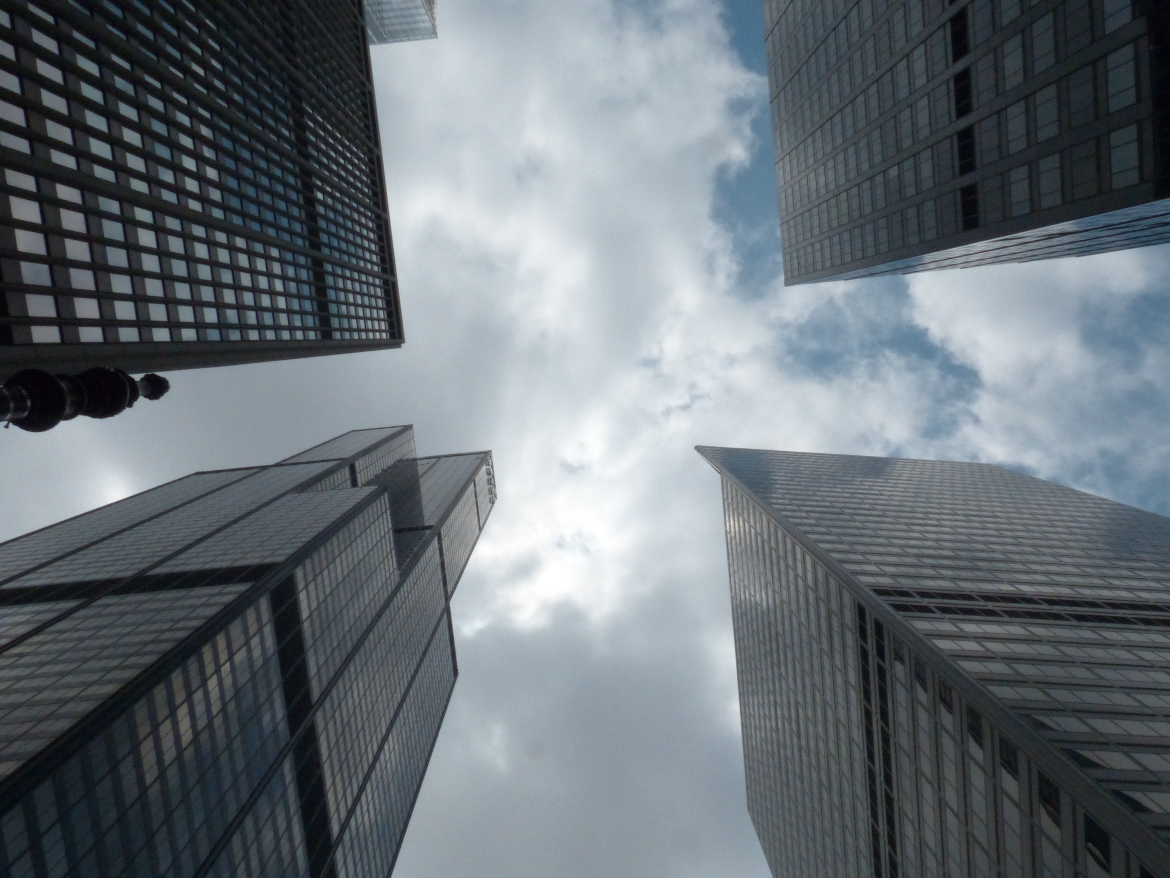 Sears Tower in views of downtown Chicago
