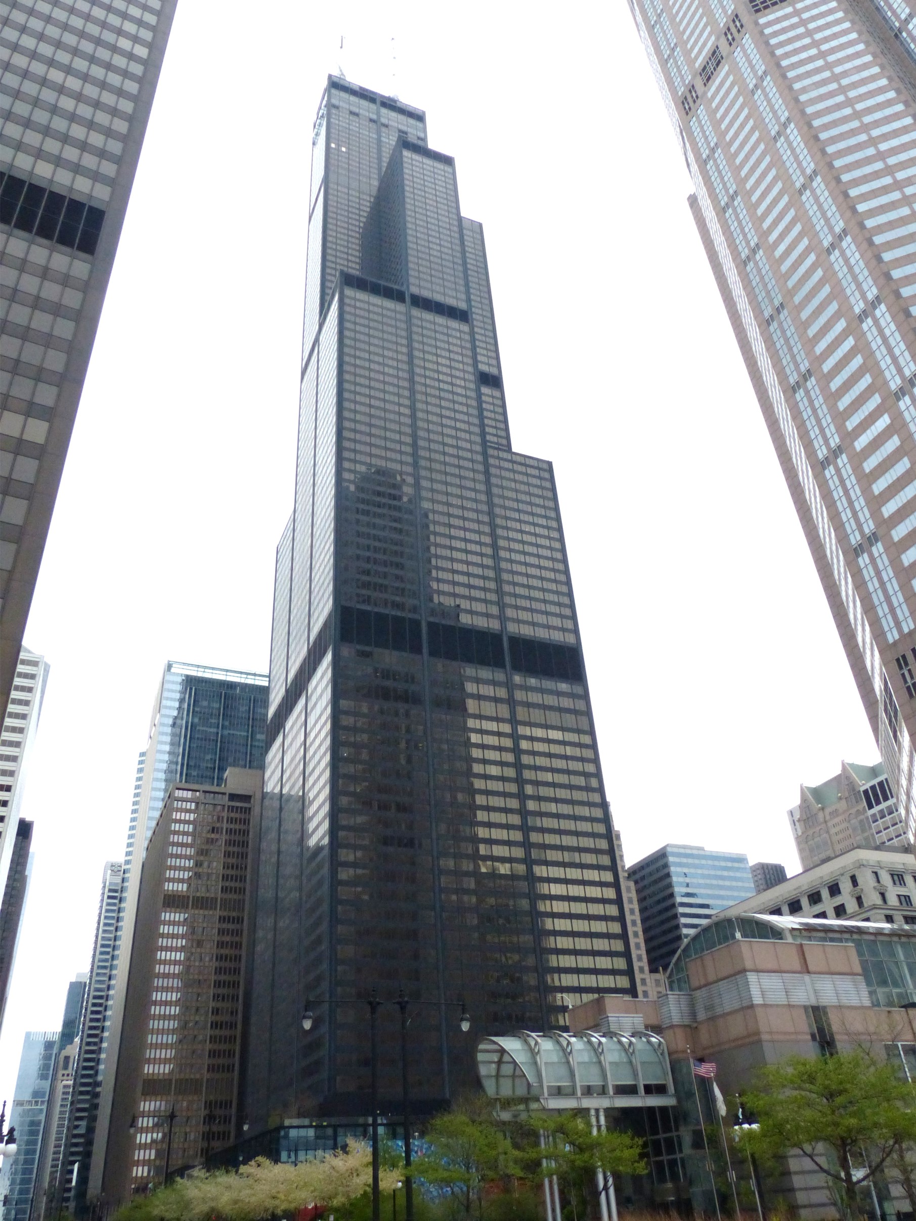 Sears Tower. Willis Tower. Chicago landmarks.