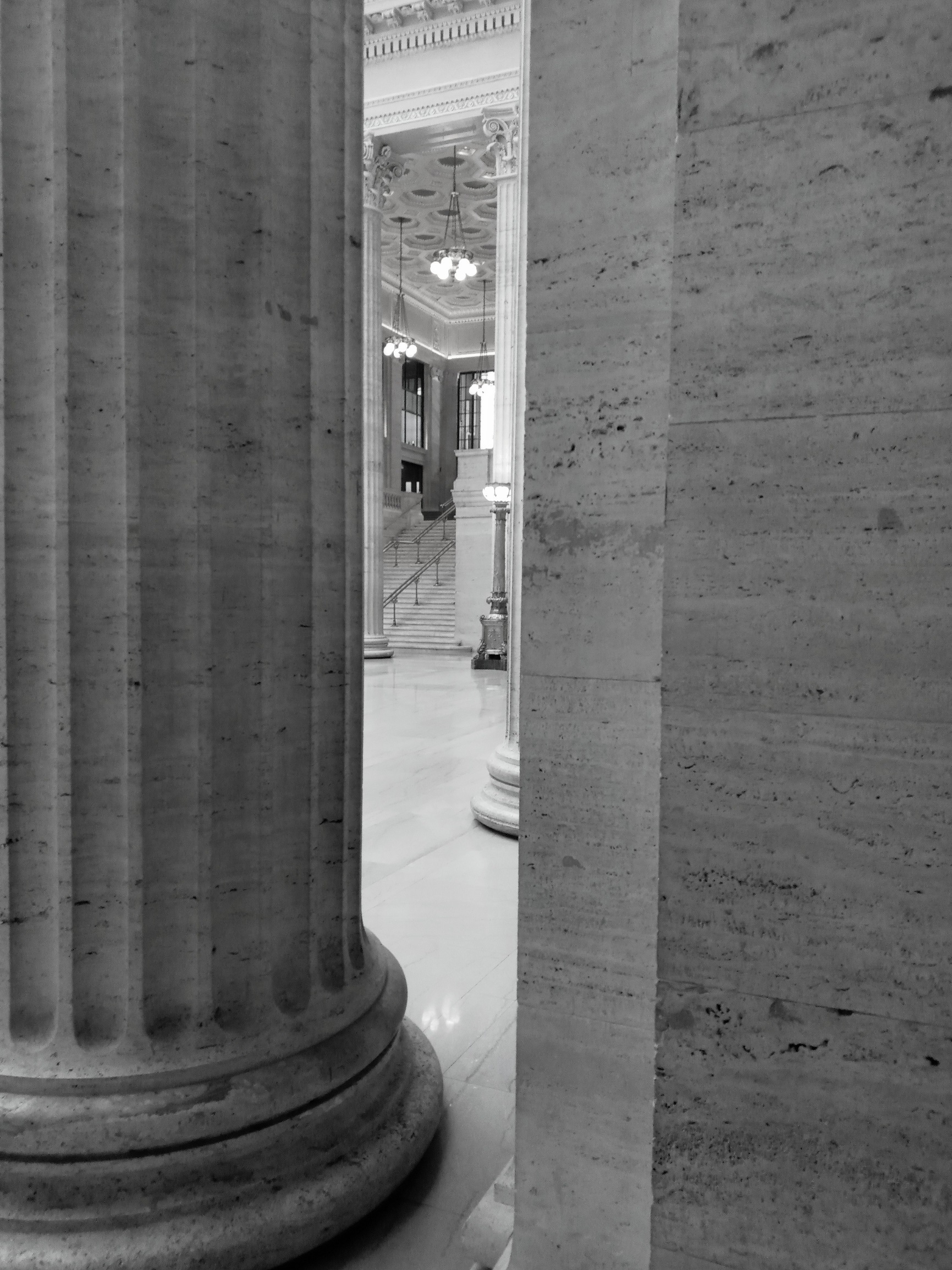 Corinthian Colonnade. Chicago Union Station.