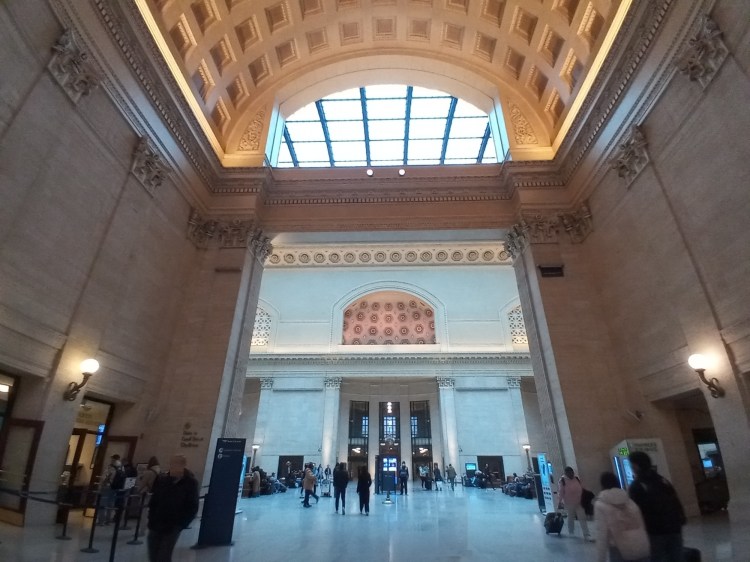 A corridor in Chicago Union Station