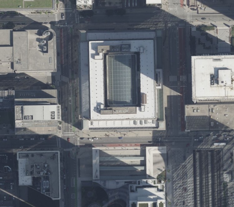Chicago Union Station from a Map View