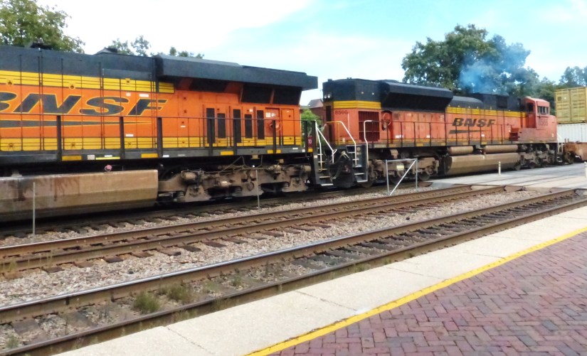 BNSF ACe #8566 Side View