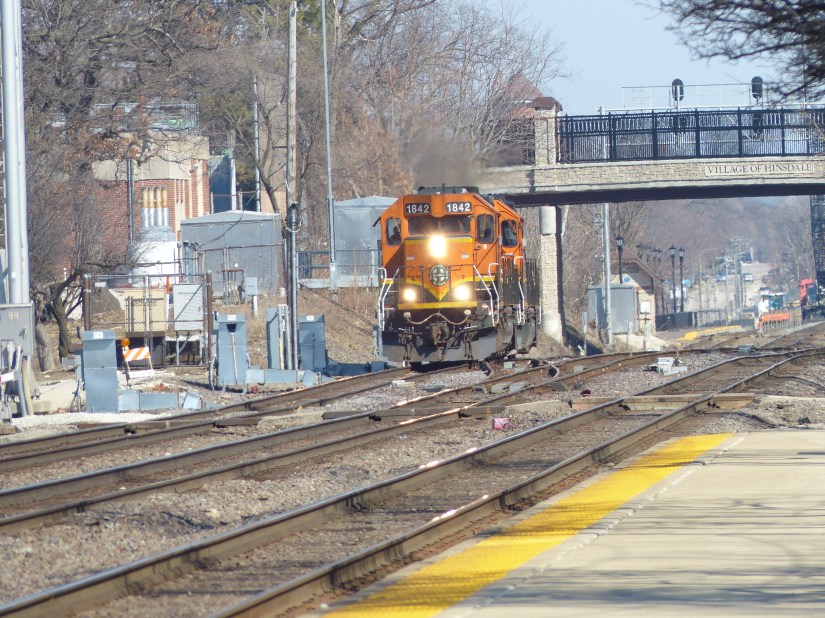 BNSF #1842. EMD SD40-2
