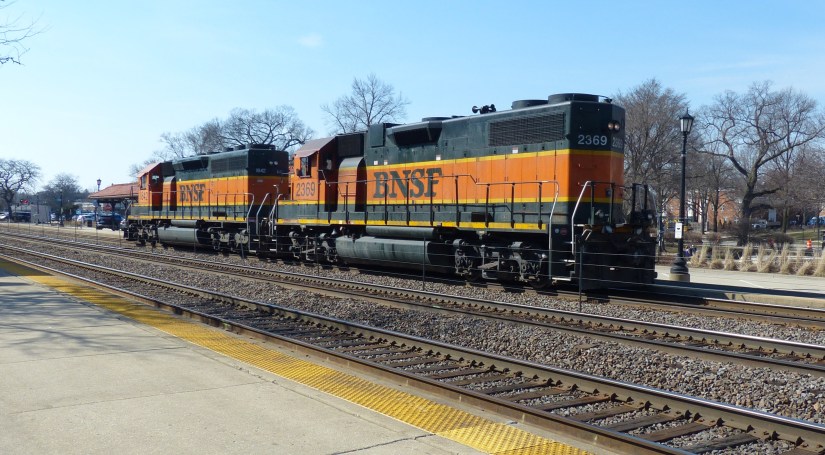 BNSF #2369. EMD GP38-2