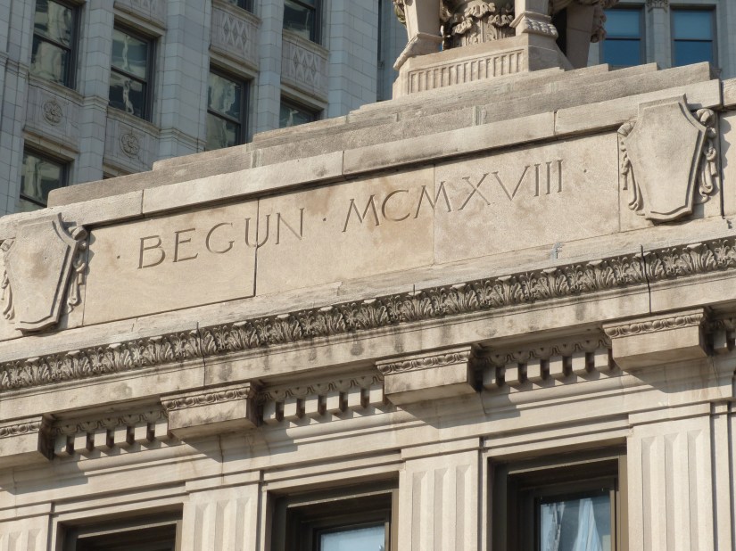 Doric Order features on a bridge tender's house in Chicago