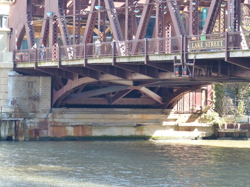 substructure of a bascule bridge