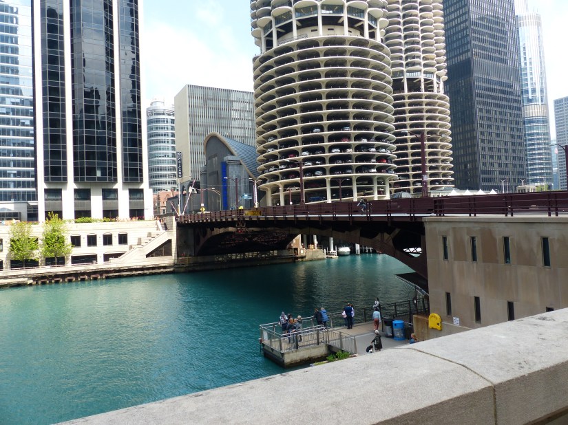 Dearborn Street Bridge and Marina City