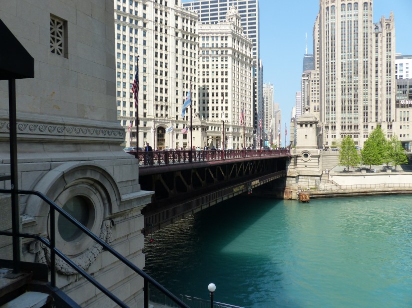 DuSable Bridge and bridge house