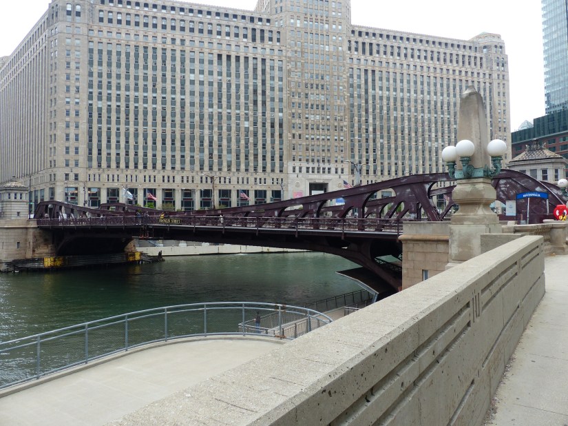 Franklin Street Bridge clear span