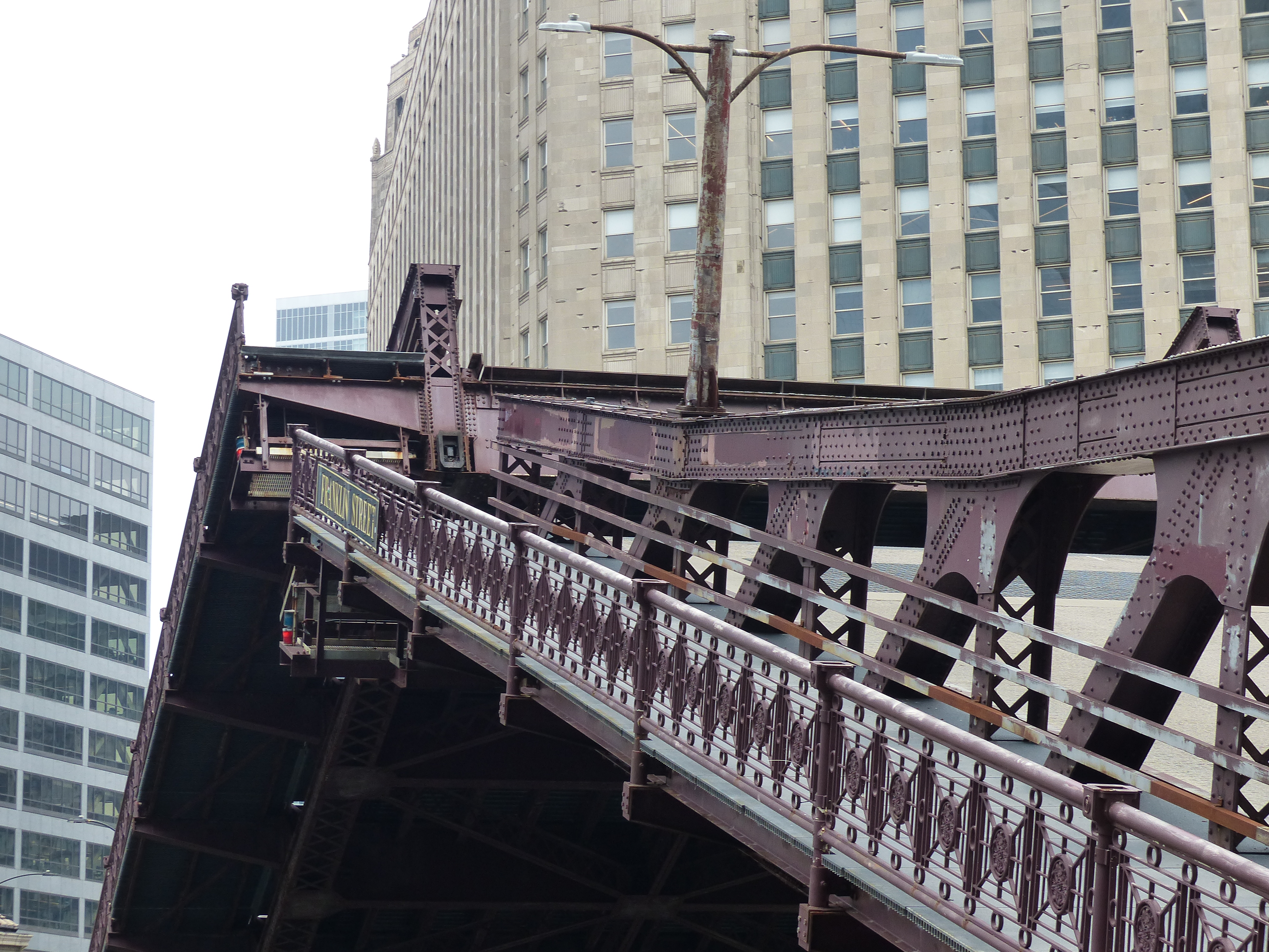Franklin Street Bridge telephoto