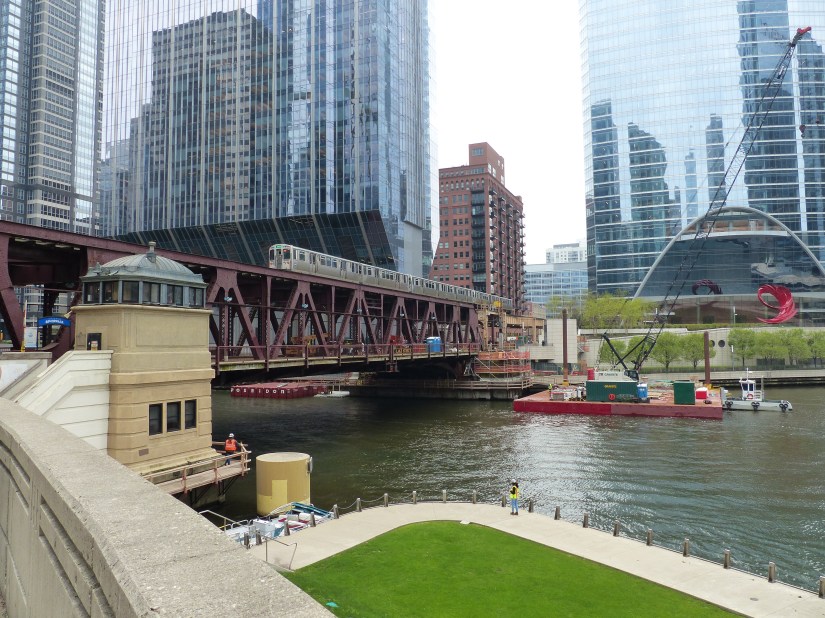 Lake Street Bridge in Chicago